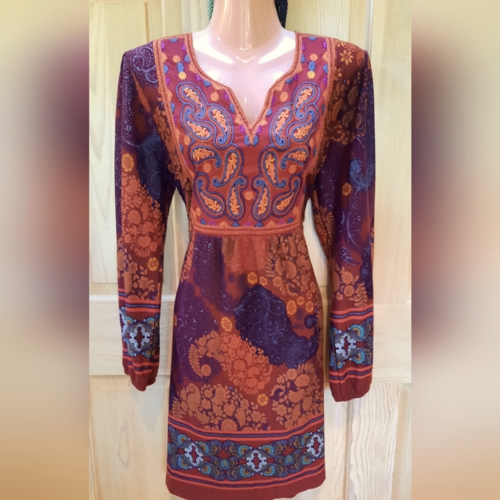 BoHo style empire waist  dress.